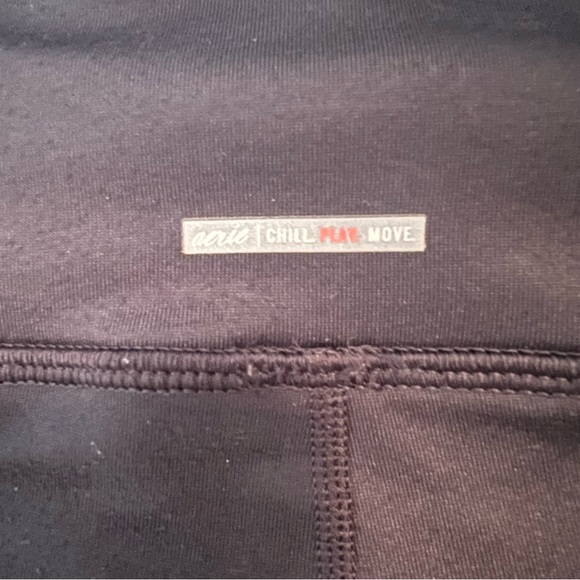 AERIE - Chill Play Move High Waisted Legging & Yoga Lounge Pant in BLACK - Picture 8 of 11